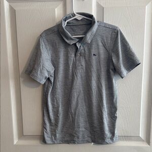 Vineyard Vines Men's Heather Gray Polo Shirt